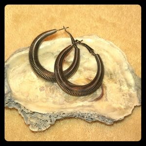 Hoop earrings